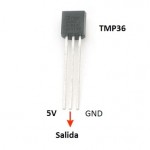 Sensor de Temperatura TMP36 - Sensor de temperatura TMP36 %